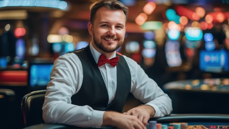 Meja blackjack live Starburst di balak7 dengan dealer profesional dan streaming HD